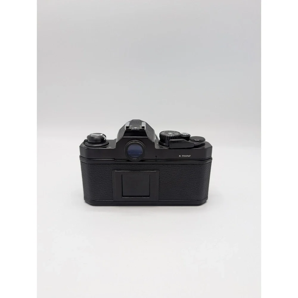 Nikon FM2 FM2N Black SLR Film Camera +  Nikon Lens Series E 36-72mm f/3.5